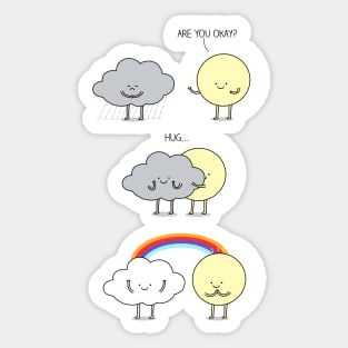 Hugs Sticker